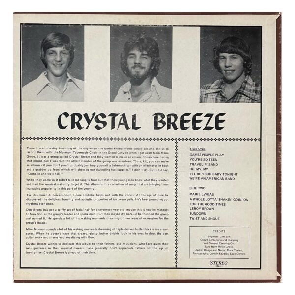Crystal Breeze – s/t – The Rusty Record